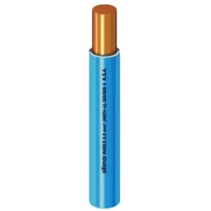 سلك مفرد 1.5mm 450/750 فولت موصل نحاس مصمت عزل PVC أزرق | شركة الفنار
