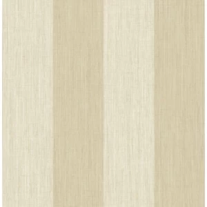 American Striped Wallpaper 10m x 0.53m Beige, Model BC61207 | Balbaid Decor Company