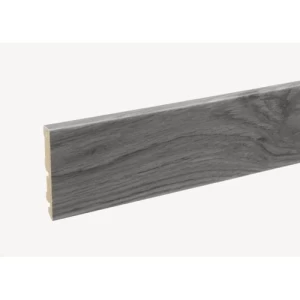 Decorative Wood Fiber Skirting 2m Width 8cm Height Grey, Model 304452 | Abyat Company