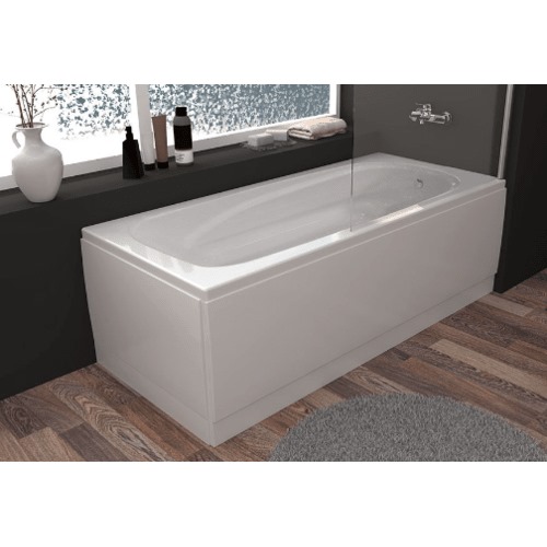 Bathtub 170×70 cm Acrylic, White Color, SALWA Model | Saudi Ceramics
