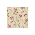 Wall decoration floral design, size 10 m x 0.53 m, beige color, model ht71203
