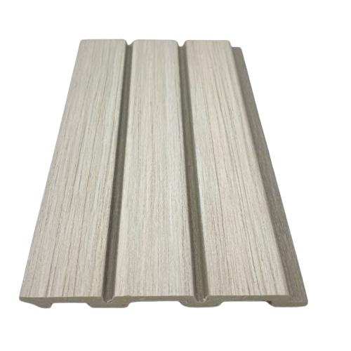 Wall Wood Alternative PS, Size 290×12 cm, Light Grey Color, Model 04 | 