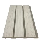 Wall Wood Alternative PS, Size 290×12 cm, light grey Color, Model 04