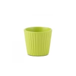 ‏Ceramic Planter size 7 cm Light green color