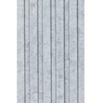 لوح بديل خشب PVC مقاس 16×290 سم رمادي لون 
