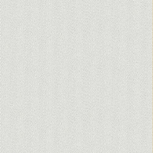 Plain Vinyl Wallpaper, size 15.6m×106cm, Light beige Color 