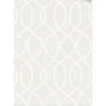 British wallpaper geometric design size 10m x 0.53m off white, model 32326