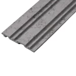 Wood substitute, length 290, width 12 cm, gray marble rectangle,