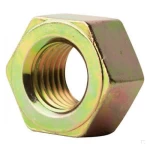  Hex Nut  Grade 4.8 Size 48 mm Yellow Color DIN934