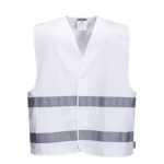 Protective Coat Size XXL, Weight 120 g, White Color, Material Polyester