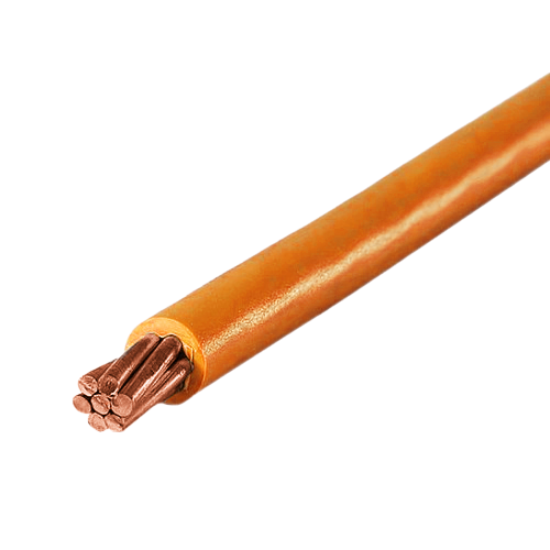 Stranded Single Wire 16mm 450/750V Copper Conductor PVC Insulation Orange | Riyadh Cables Group