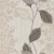 Italian Leaf patterned wallpaper, size 10 m x 1.06 m, beige color, model 5427 