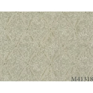 Italian Wallpaper Modern Design 10m x 1.06m Green, Model 41318 | Balbaid Decor Company