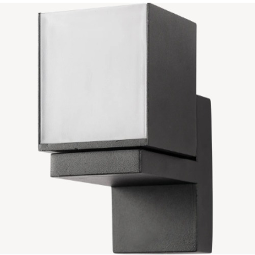 Solana Wall Light 17 x 10 x 15.7 cm Black Color | Abyat Company