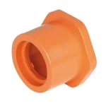 UPVC Plastic Reducer Bush  Size   3/4×1 inch Orange Color | Almona Factory