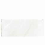 White Matte Ceramic Plates, Suitable for Indoor and Outdoor Use, Size 7.5×22.5 cm, Thickness 8 mm