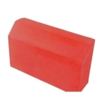 RaodCurbstone Size 50x50x15 cm, Red Color | Meyar 