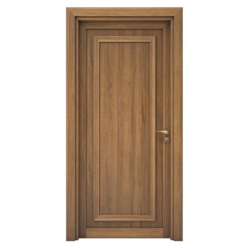 Premium Natural Wood Doors 235x115 cm, Thickness 6 cm, Light Brown | EX07