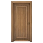 Premium natural wood doors, light brown color, size 235 x 115 cm, thickness 6 cm, model EX07