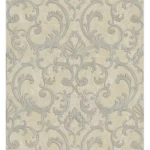 ورق جدران ايطالي لون بيج تصميم كلاسيك، مقاس 10 م×0.70 م، موديل 14047