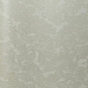 Leaf Patterned Wallpaper 15.6m Length, 106cm Width, Pastel Brown | Luxury line