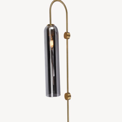 Wall Lamp Subtle Glow 69x20x28 cm Grey | Abyat Company