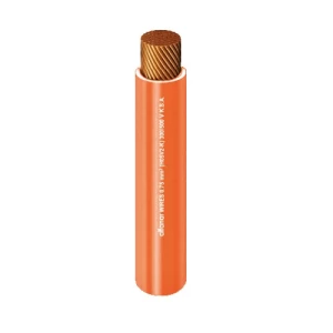Heat Resistant Single Core Flexible Copper Cable PVC 90ºC Insulation 120 mm² 450/750 Volt 300 Feet Orange | Al Fanar