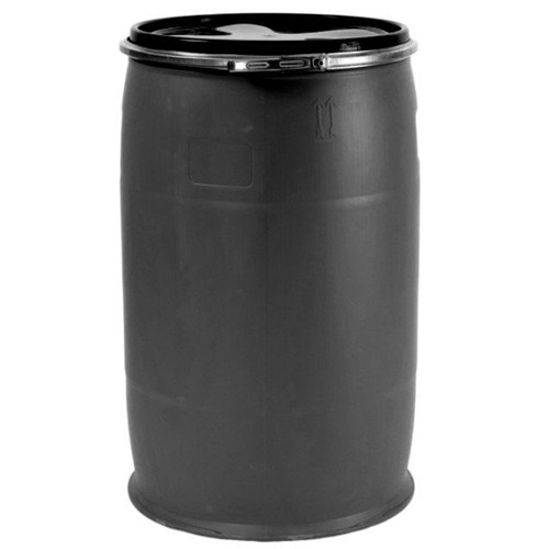 Polyethylene Plastic Container 220 Liter, Diameter 58 cm, Black | AL-FURIDI FACTORY FOR PLASTIC INDUSTRIES
