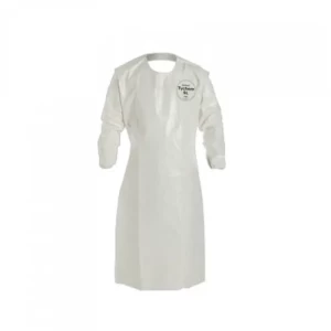 DuPont Tychem 4000 Apron Size XL, Chemical Resistant Fabric | Reda Safe