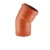 UPVC Elbow  30° Aplaco Size 75 mm Colour Orange