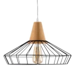 Modern Hanging Unit, dimensions 25x40 cm, black color 