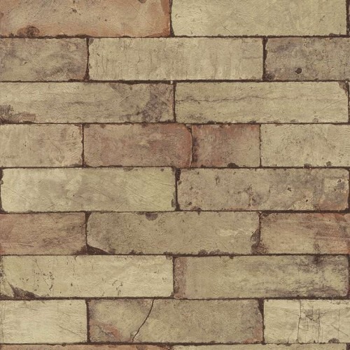 Stone Wallpaper Beige Color 10m x 0.53m, Model 446388 | Balbaid Decor Company