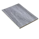 Wood replacement panel size 290 x 122 cm gray color So0112 model