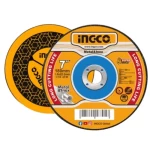 Iron and Stainless Steel Cutting Disc (INOX) Ingco Brand, Disc Diameter 180 mm