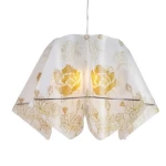 إضاءة سقف ديكورية، عرض 42 سم، ارتفاع 110 سم، لون ابيض