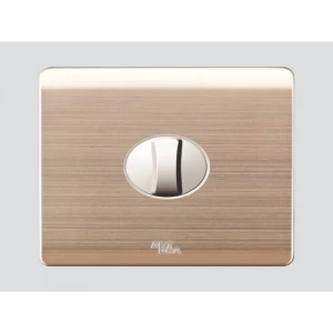 Single Dimmer 630 Watt Gold Color, Size 7x7 cm | Art DNA