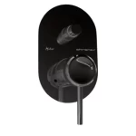 Two Way Shower Mixer, Weight 650 g, Shinny Titanium, Italian 