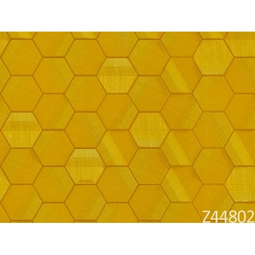 Italian Wallpaper 10m x 0.73m Gold Color, Model 44802 | Balbaid Decor Company