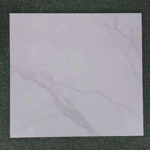 بلاط سيراميك وطني الدار تصميم ساده 60×60 سم، لون رمادي فاتح | Watani Al Dar
