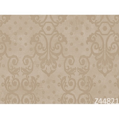 Italian Wall Covering 10m x 0.73m Beige Color, Model 44821 | Balbaid Decor Company