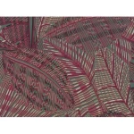 Leaf patterned wallpaper, multicolor, length 10 m, width 0.53 m, model 221314    