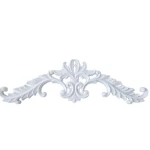 Local Foam Decorative Cornices for Ceilings, Ornate Design, Length 24 cm × Width 79.5 cm, Weight 20 gm