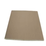 ألواح بديل خشب مسطح، بيج غامق اللون، سماكة 9 ملم، عرض 40 سم، وارتفاع 2.90 متر