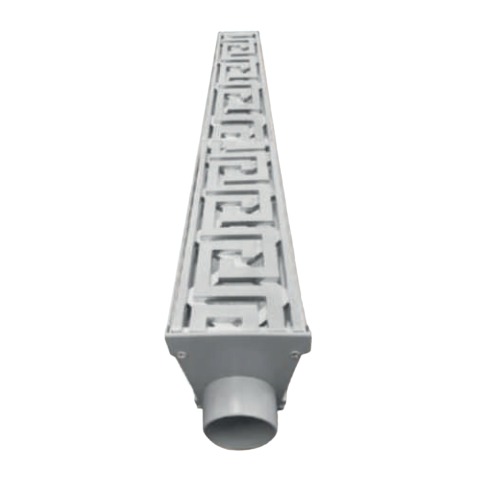 Runoff Water Drainage Aluminum Verzache Shape 2 inch Drain Hole Width 10 cm | Mazaya Aluminium