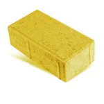 بلاط رصيف انترلوك مستطيلي  براند الارمك  سمك  6 سم اللون اصفر