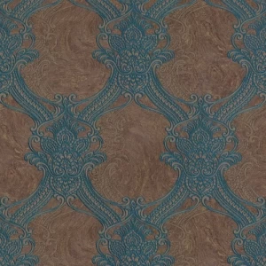 Classic Wallpaper Length 10m, Width 1.06m, Brown Color, Model 82743 | Balbaid Decor Company