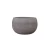 Plant pot for planting, size 30 x 10 cm, gray in color, circular in shape
