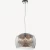 Ceiling Pendant Light, Light Grey Color, Length 47 cm, Width 47 cm, Height 27 cm