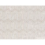 Modern Italian wall decoration, size 10m x 0.73m, pale beige color, model 44843