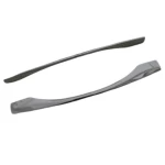 مسكة خزانة المطبخ، لون فضي